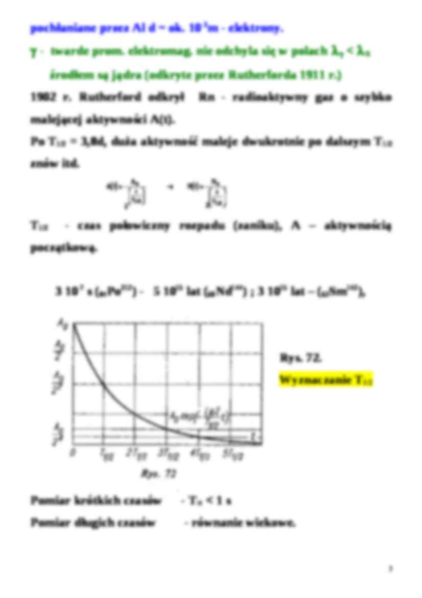 Przemiany promieniotwórcze jąder  - strona 2