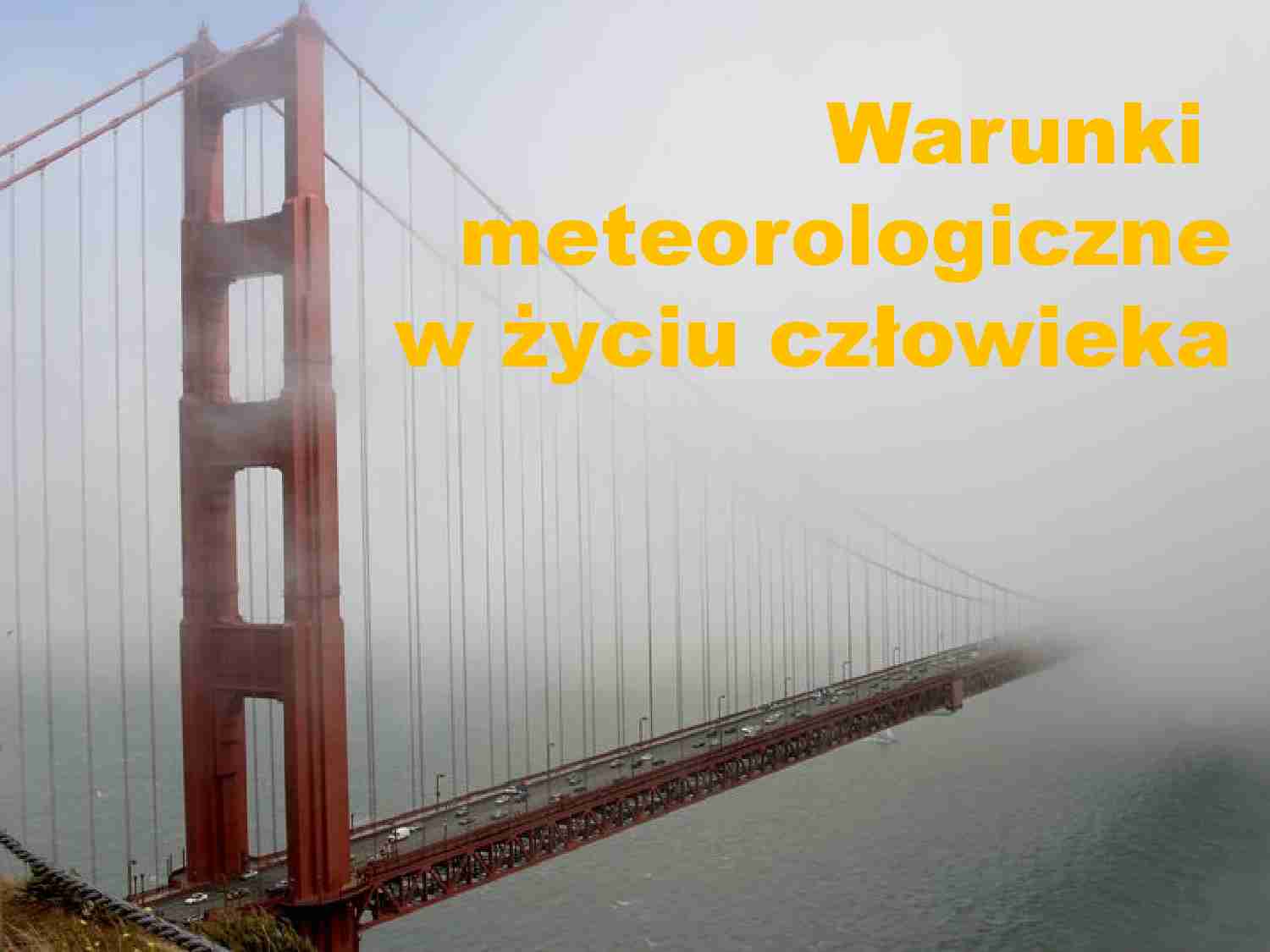 Meteorologia w życiu człowieka - strona 1