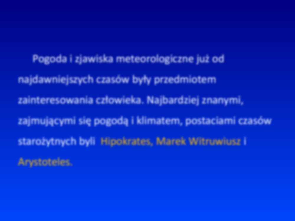 Meteorologia w życiu człowieka - strona 2