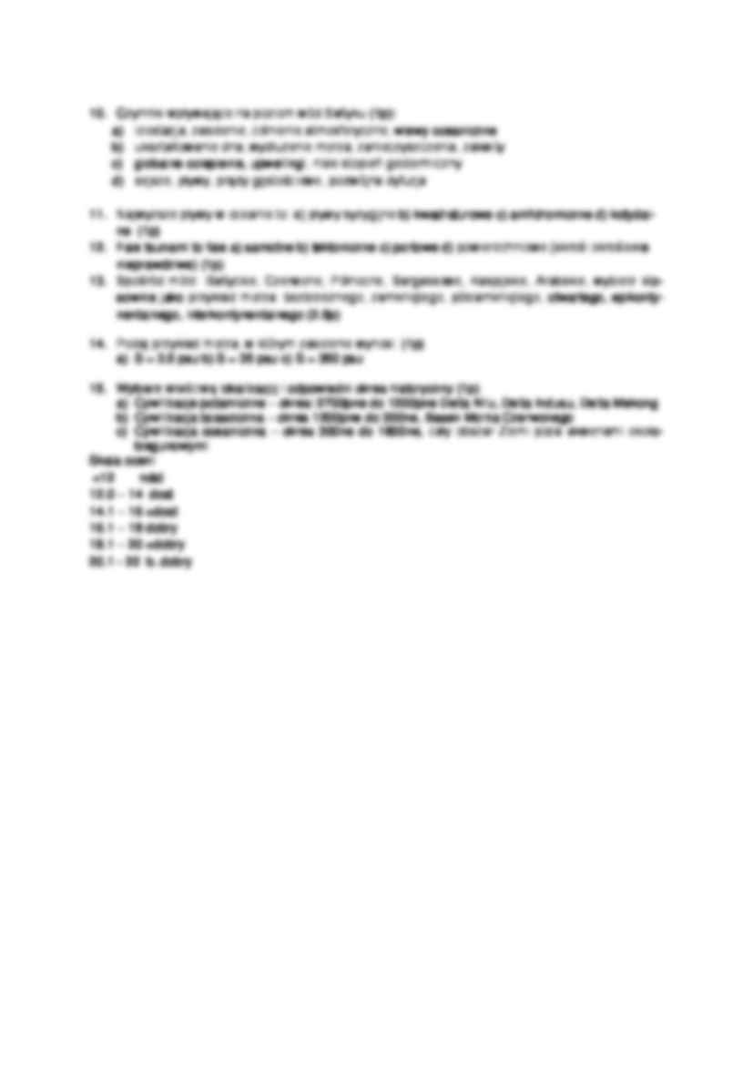 Egzamin z oceanografii - strona 2