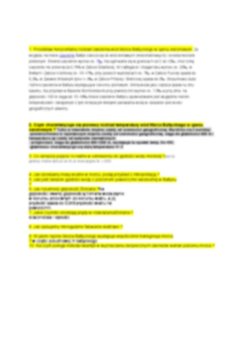 Zagadnienia na egzamin z oceanografii - strona 2