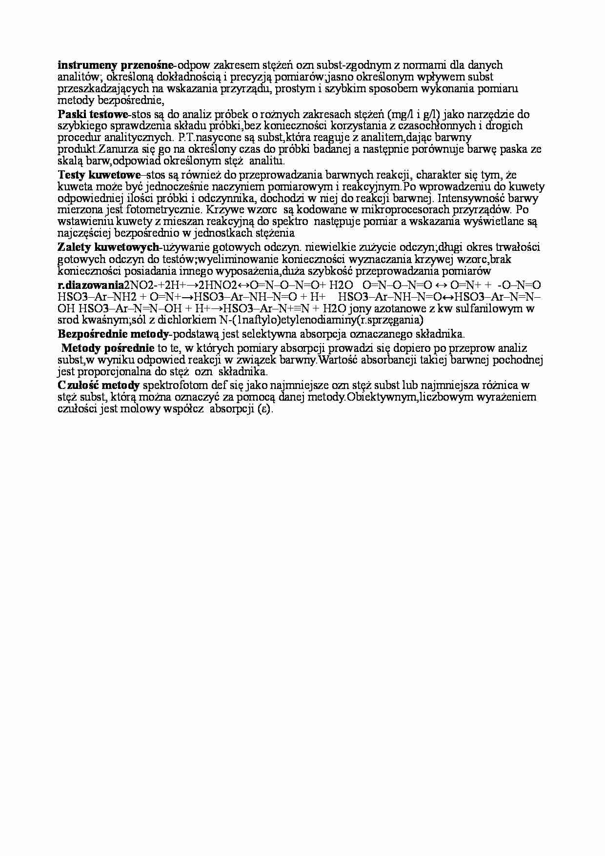 Wejściówka - pomiary absorpcji - strona 1