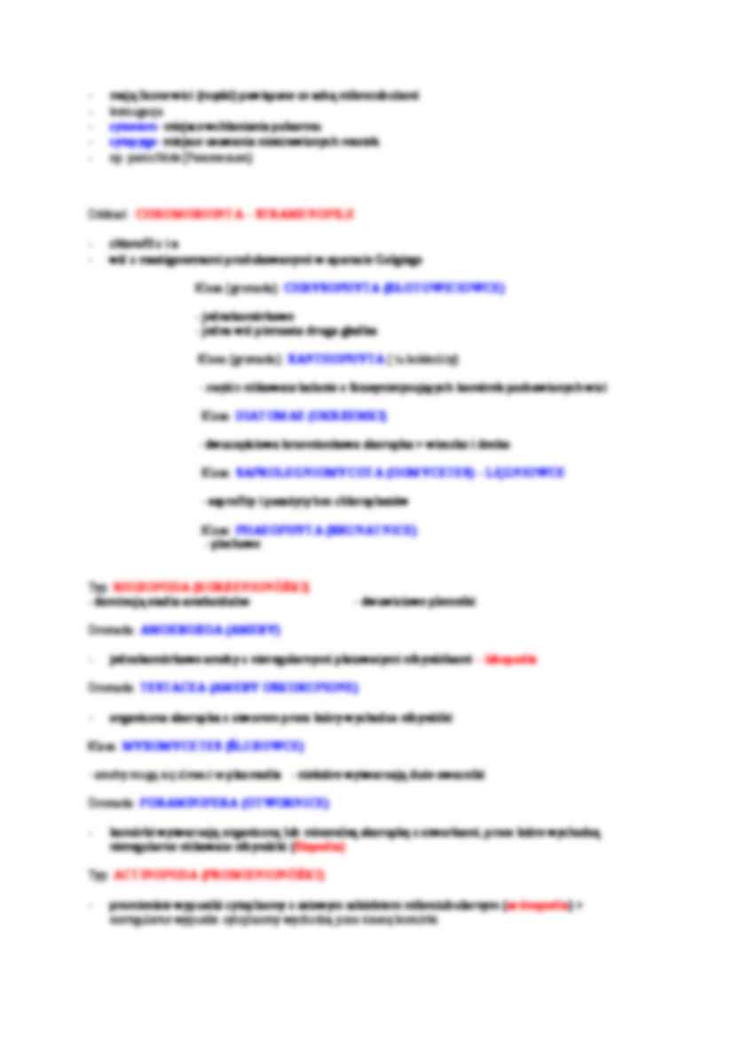 Charakterystyka pierwotniakow - strona 3