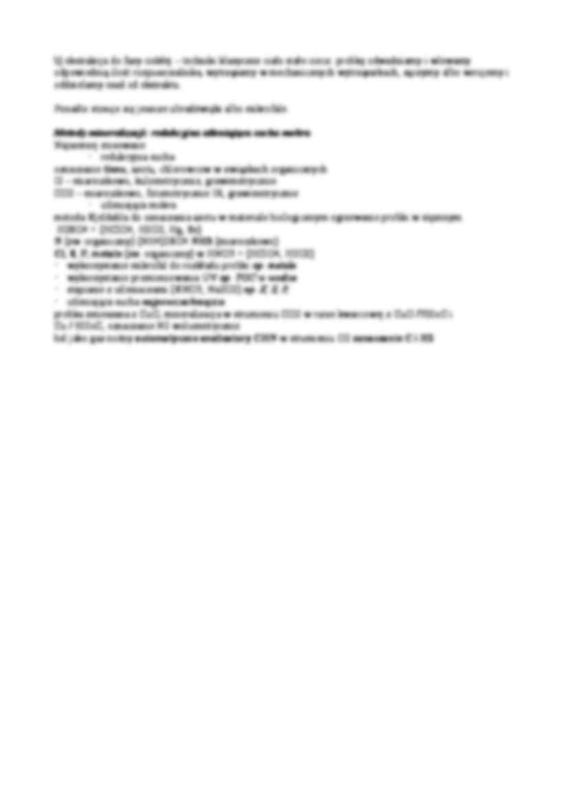 Techniki wydzielania analitów - strona 2