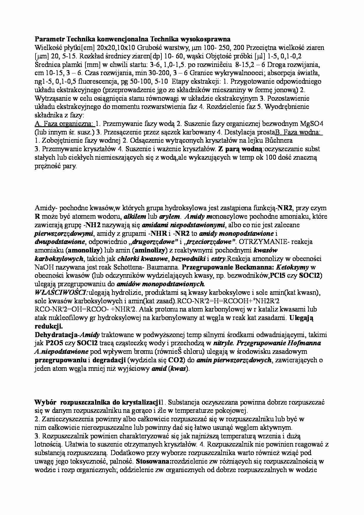 Kolokwium z technik laboratoryjnych - strona 1