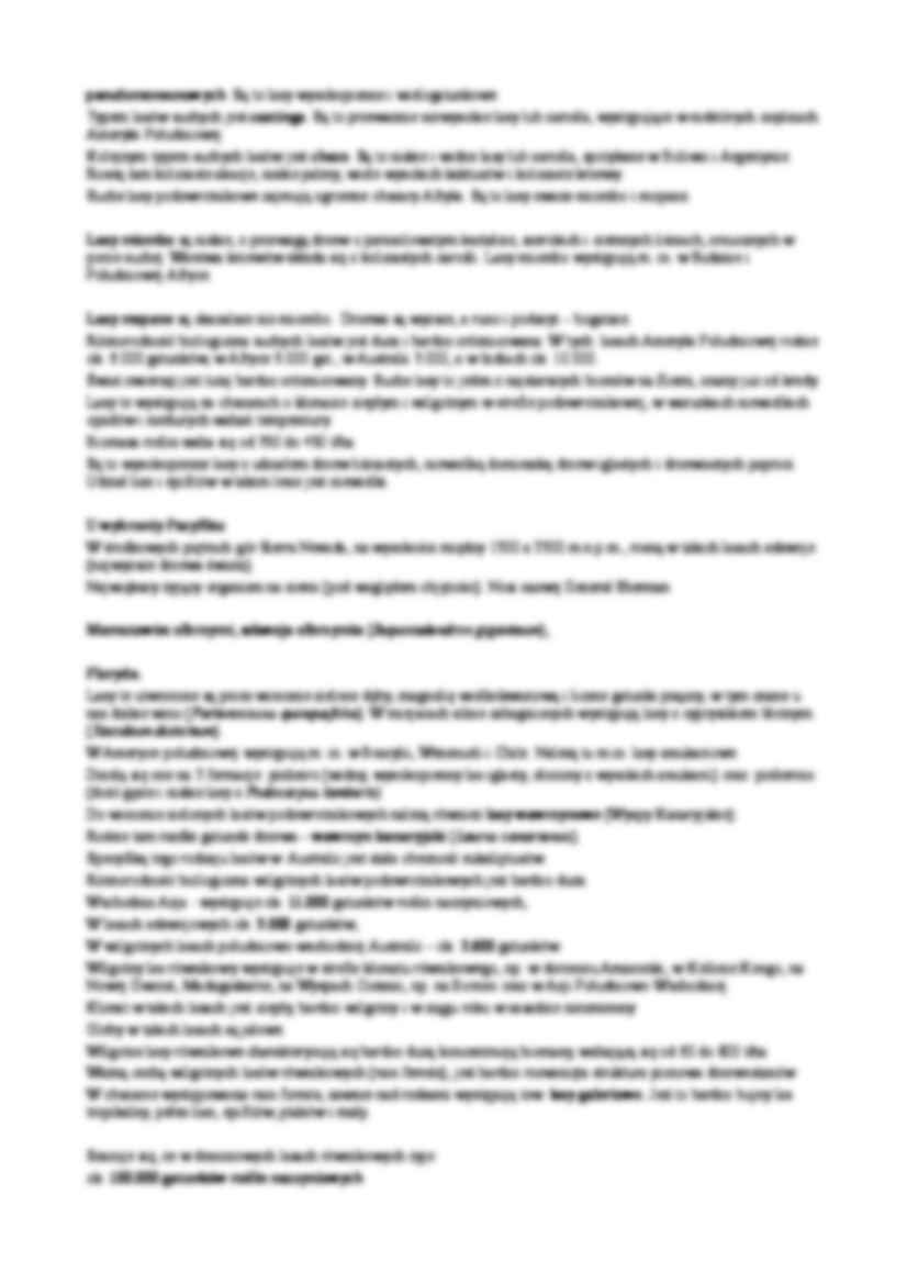 Biomy leśne - omówienie - strona 2