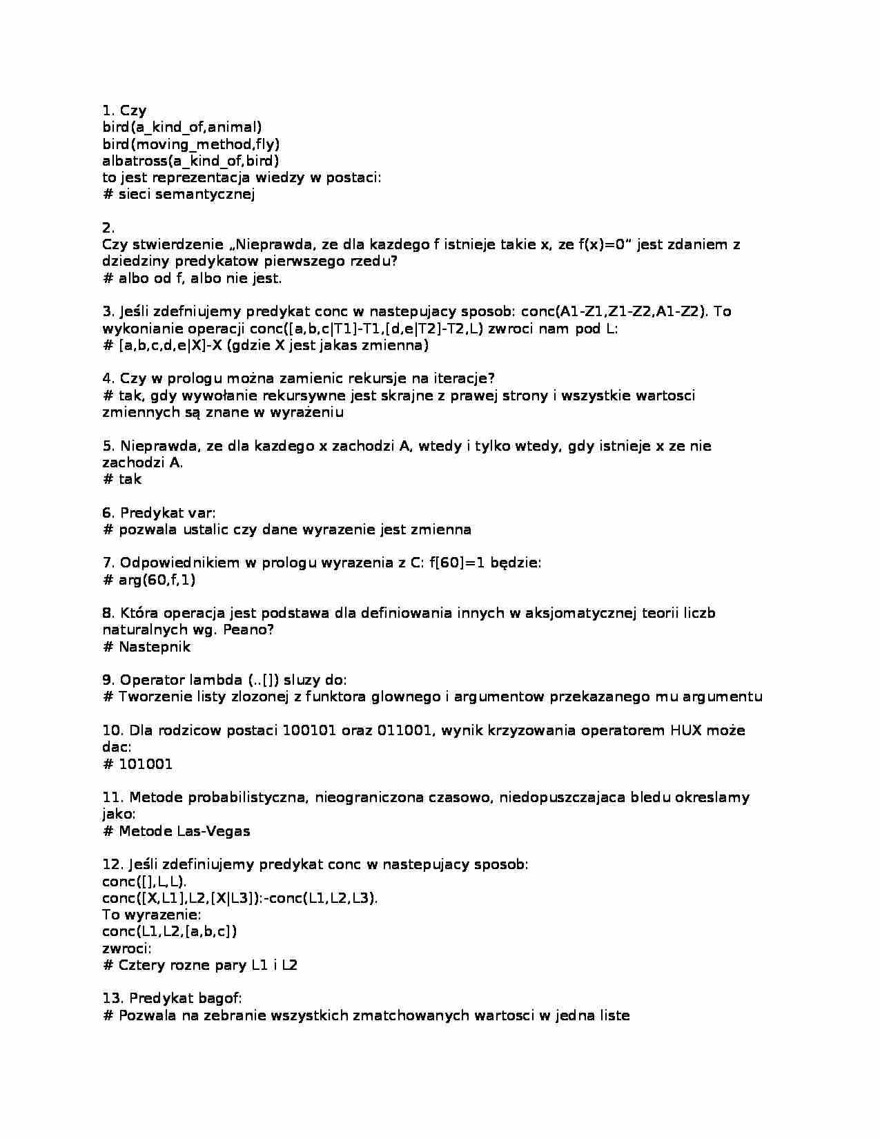 egzamin - strona 1