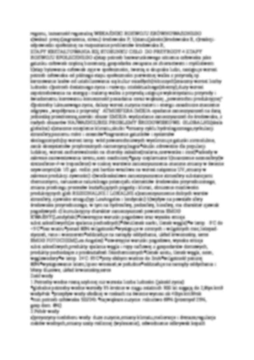 Struktura i funkcjonowanie ekosystemów lądowych - wykład - strona 2