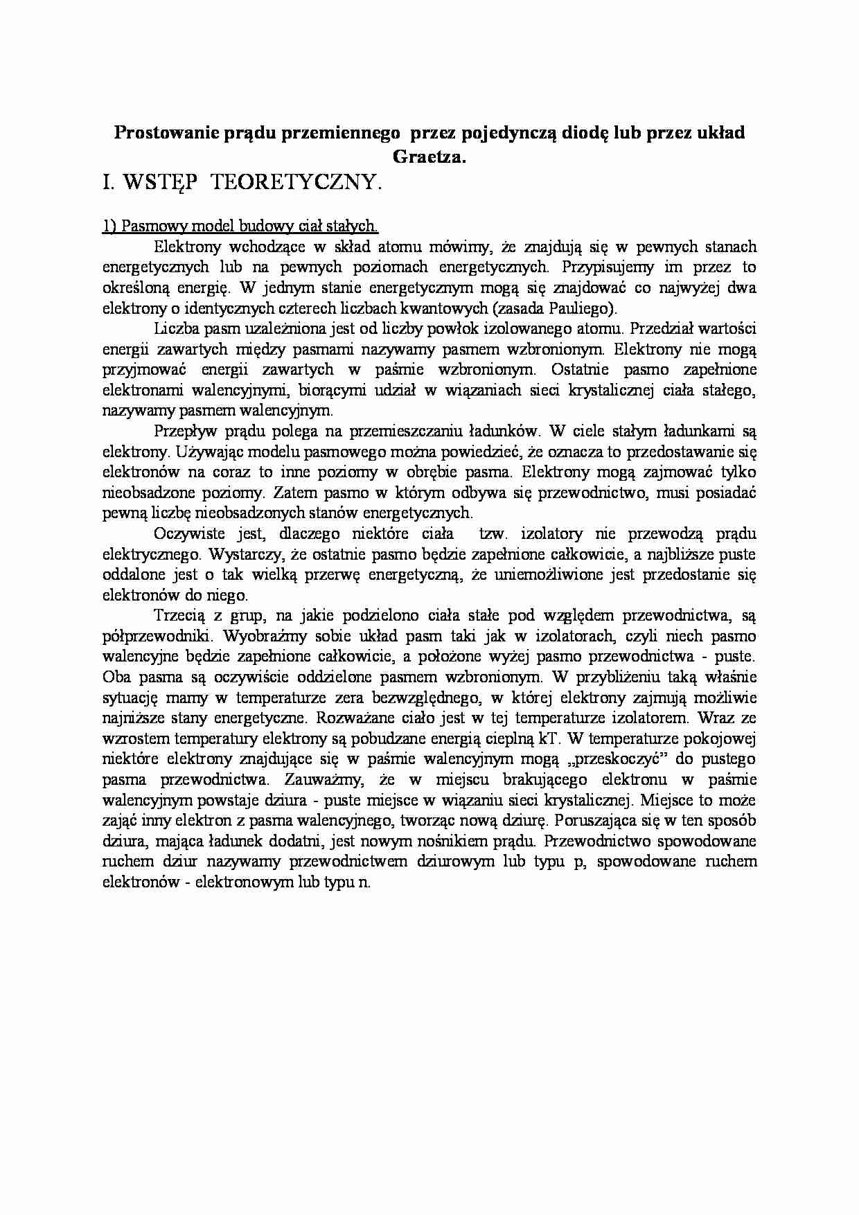 Prostowanie prądu przemiennego - strona 1