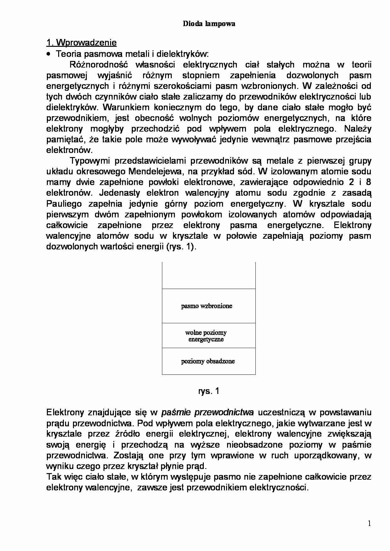 Dioda lampowa - omówienie - strona 1