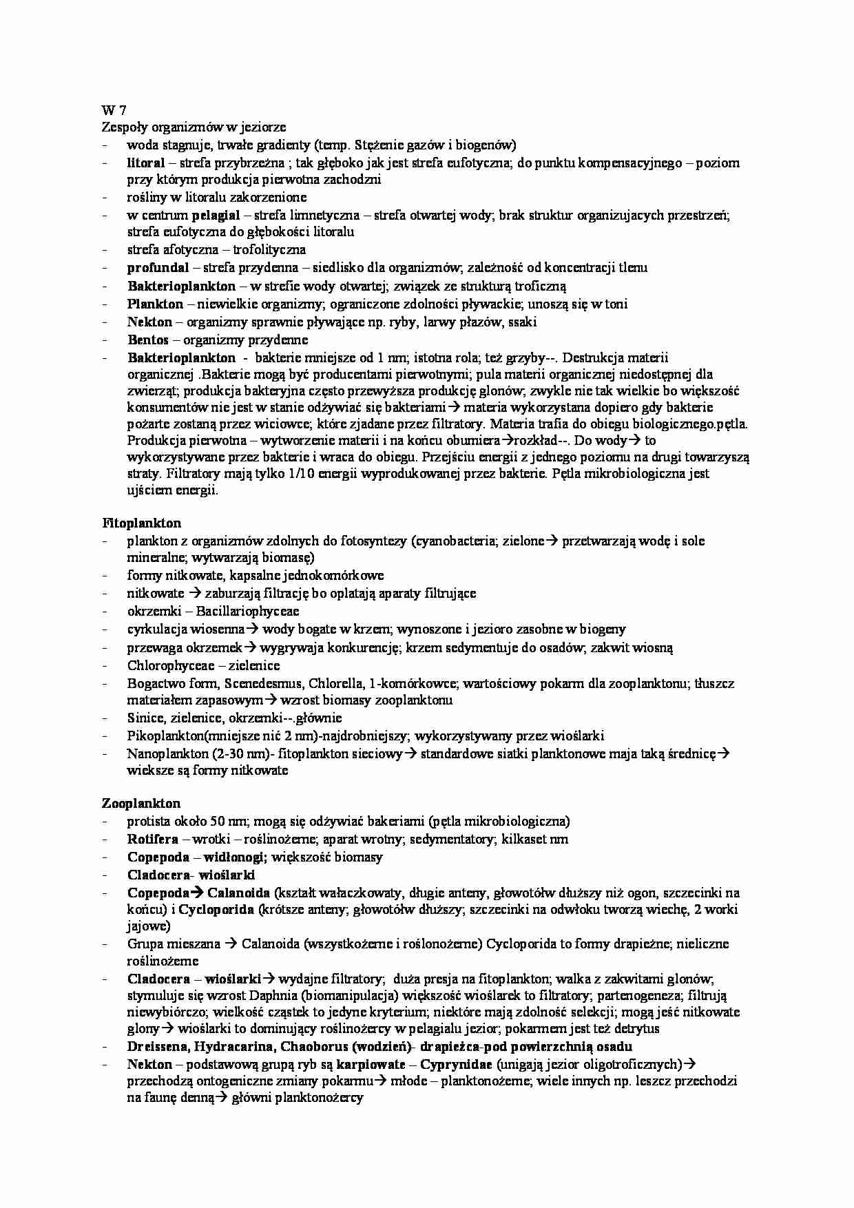  jeziora - wykład - strona 1