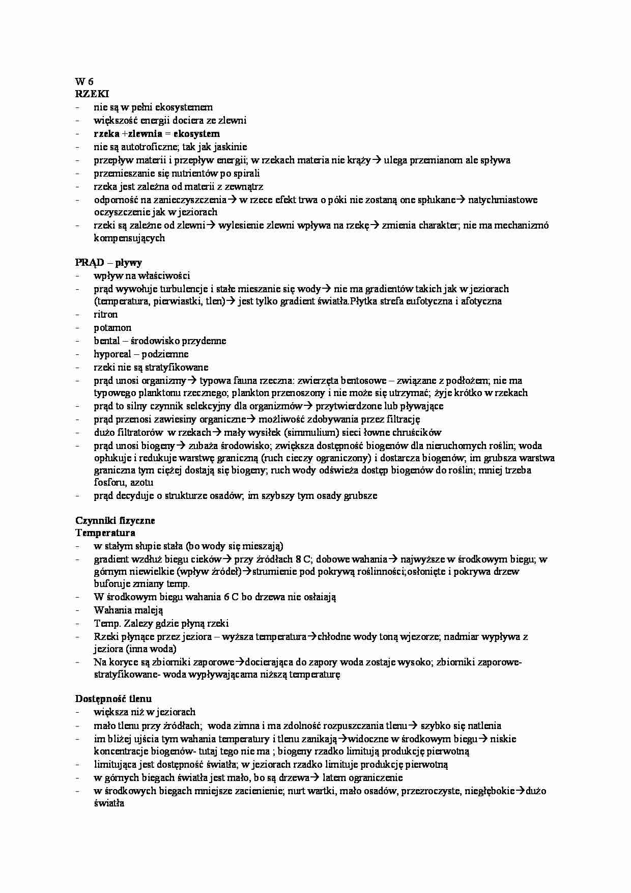 Wykład rzeki - strona 1