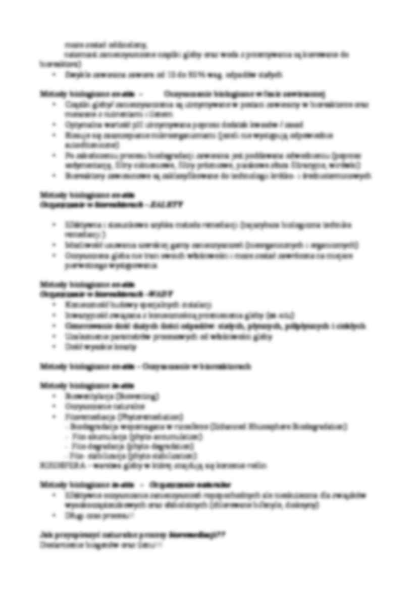  Biologiczne metody oczyszczania gruntu - strona 3