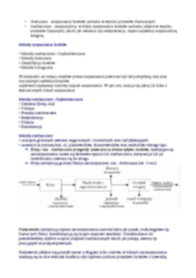 Oczyszczanie ścieków - omówienie zagadnienia - strona 3