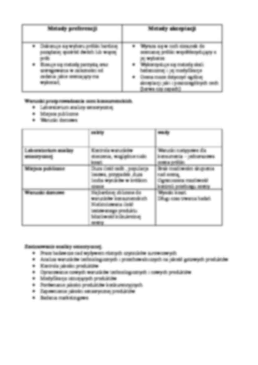 Techniki analizy sensorycznej - strona 3