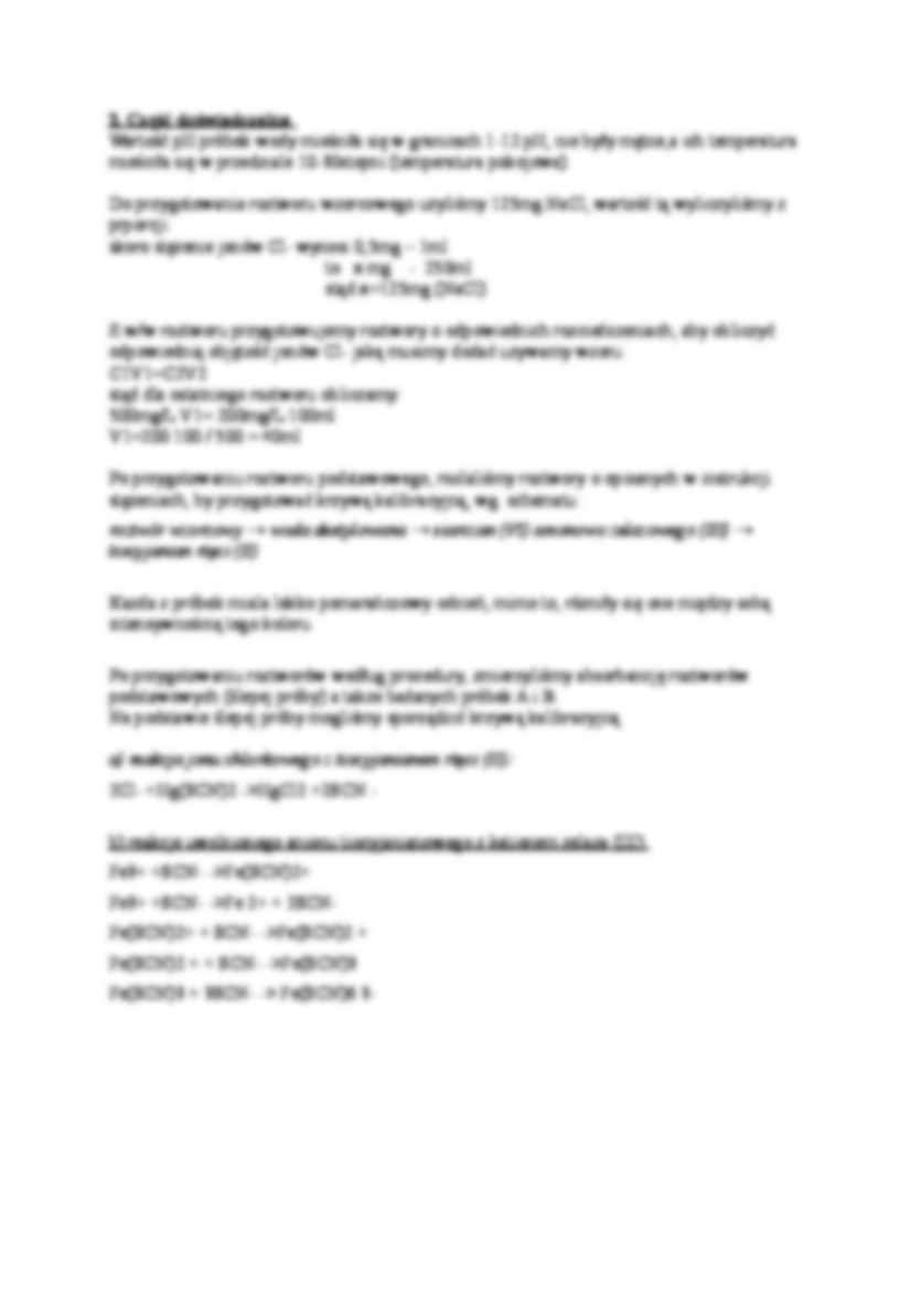 Oznaczanie chlorków metodą spektrofotometryczną z tiocyjanianem rtęci (II) - strona 3