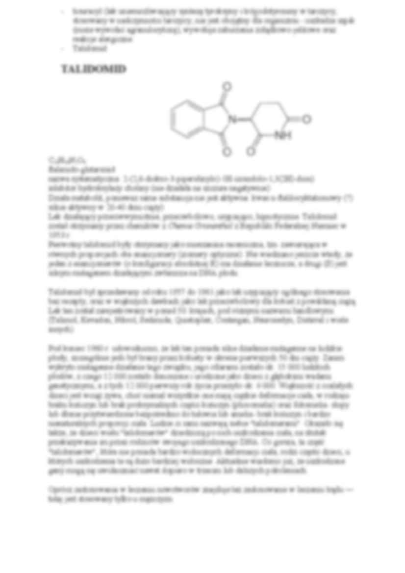 Toksykologia - wykład 4 - strona 3