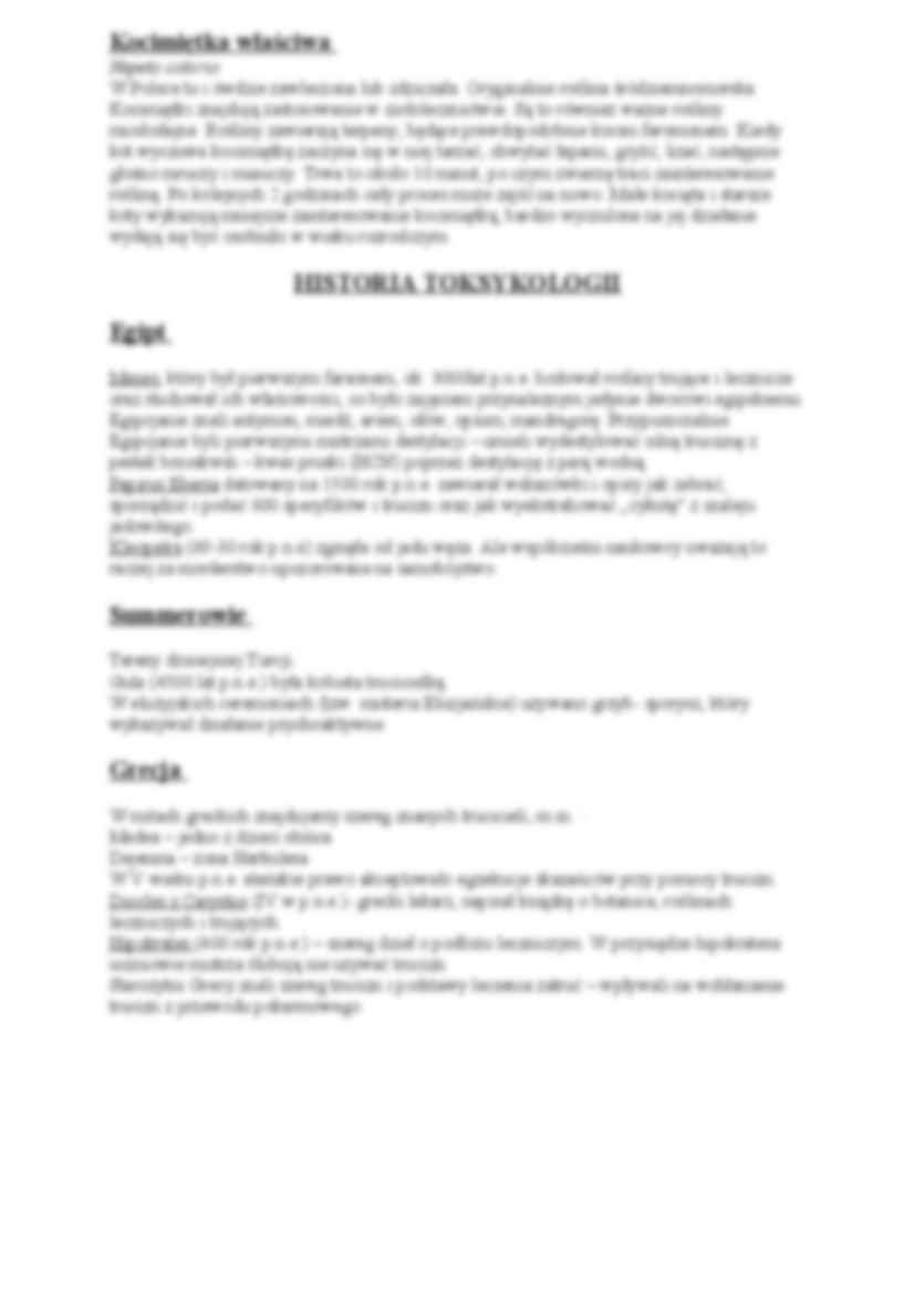 Toksykologia - wykład 5 - strona 2