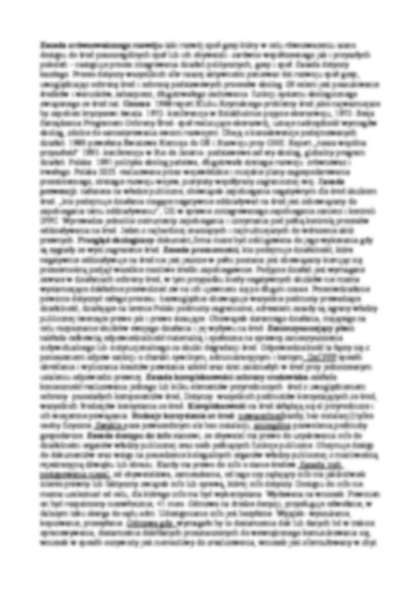 Ocena oddziaływania  na środowisko - wykład - strona 2