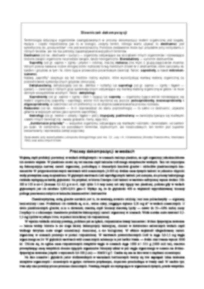   Dekompozycja, czyli rozkład biomasy - strona 3
