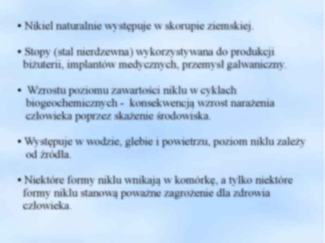 przegląd cząsteczek,   endocytozy i toksyczności nano-niklu - strona 2