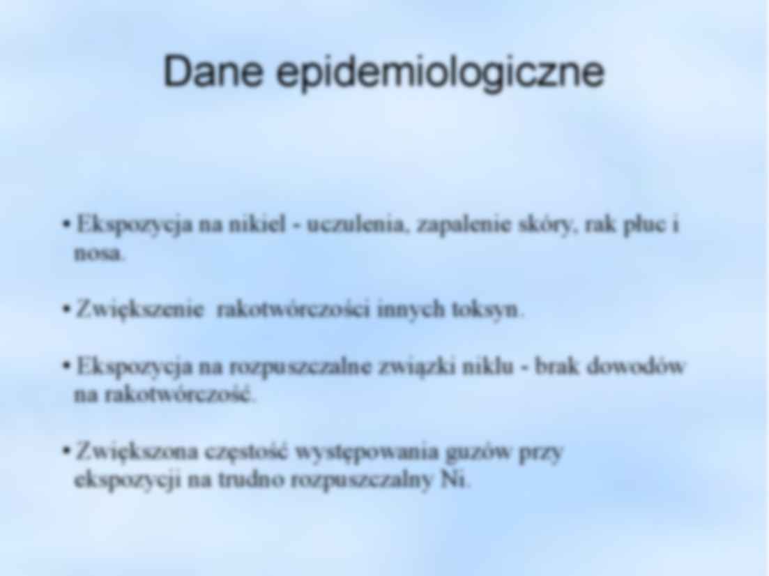 przegląd cząsteczek,   endocytozy i toksyczności nano-niklu - strona 3