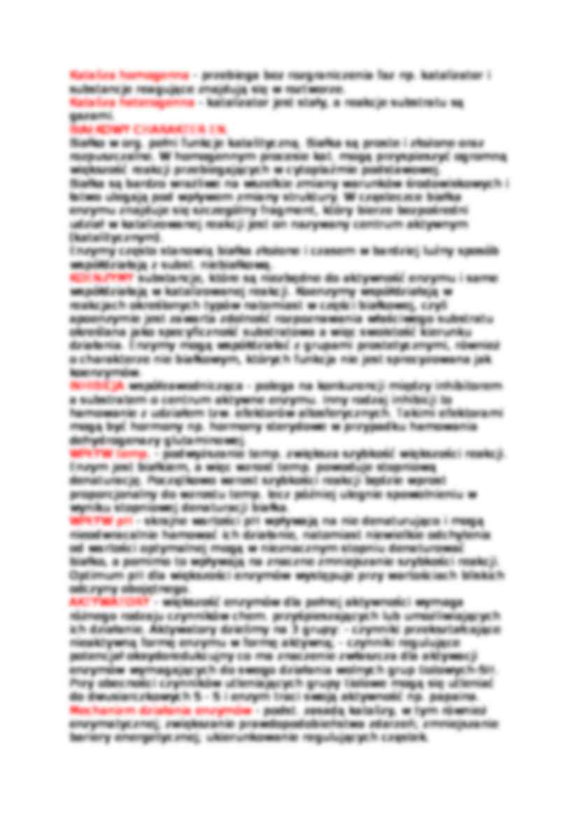 Biochemia - pojęcia - strona 2