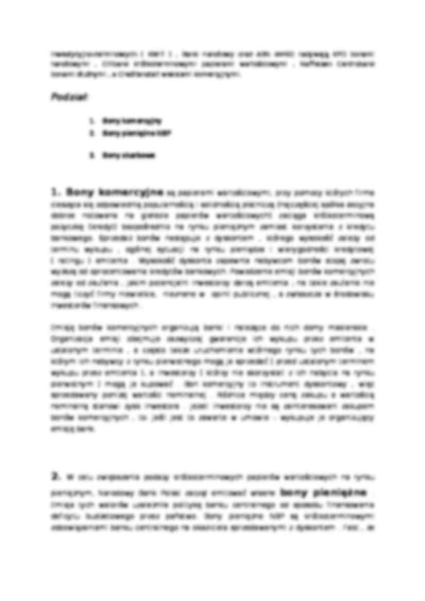 Bony - papiery dłużne, omówienie - strona 2
