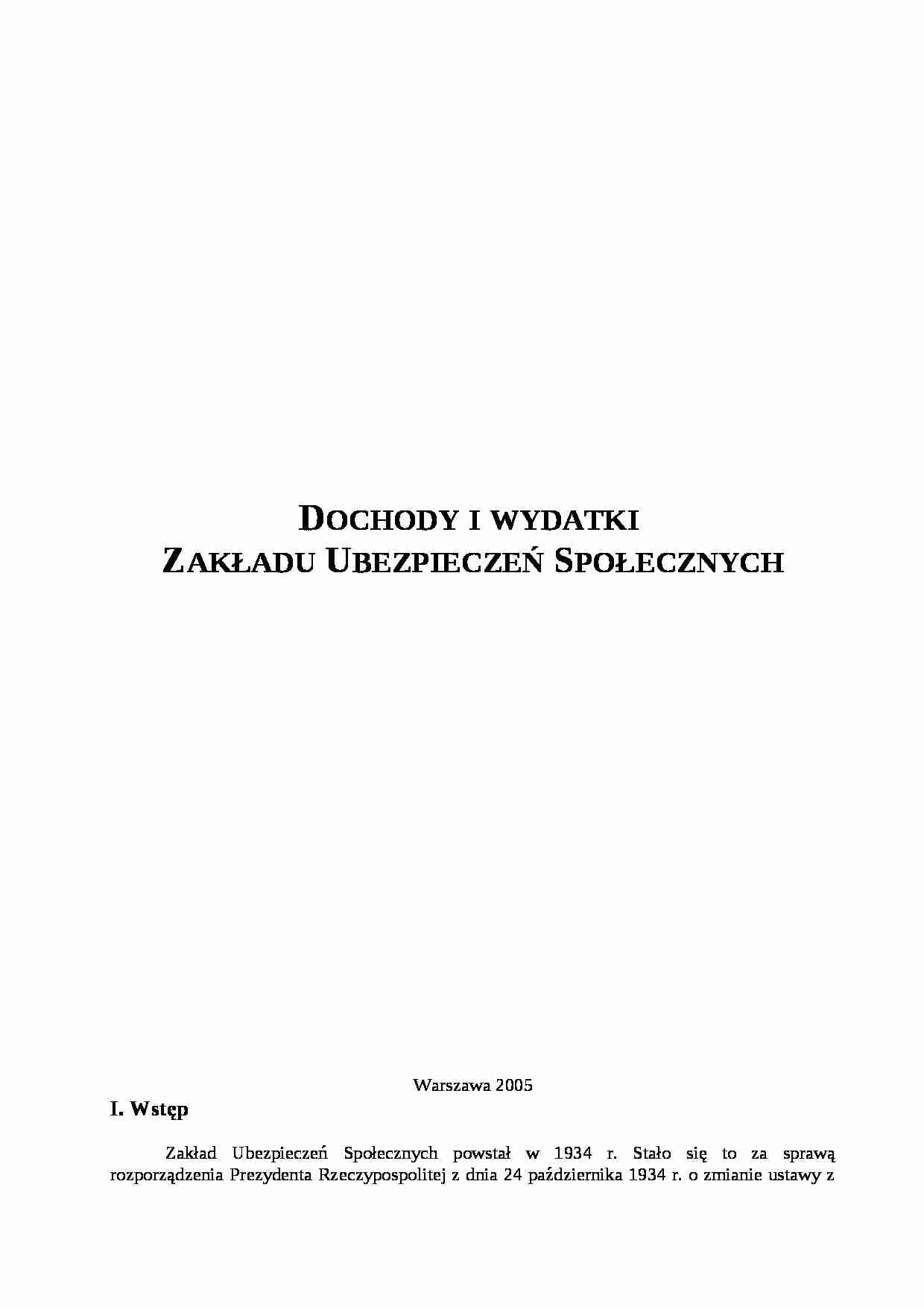 Dochody i wydatki - strona 1