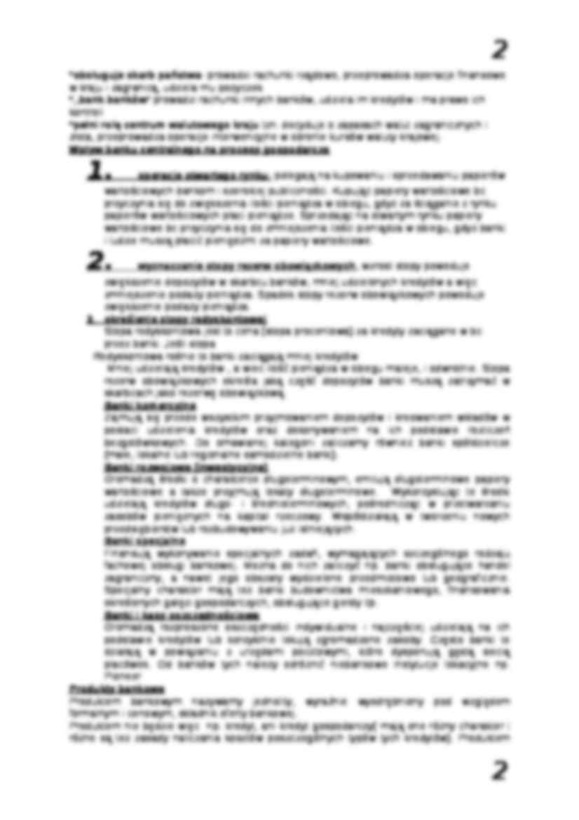 Rodzaje banków i produkty bankowe  - strona 2