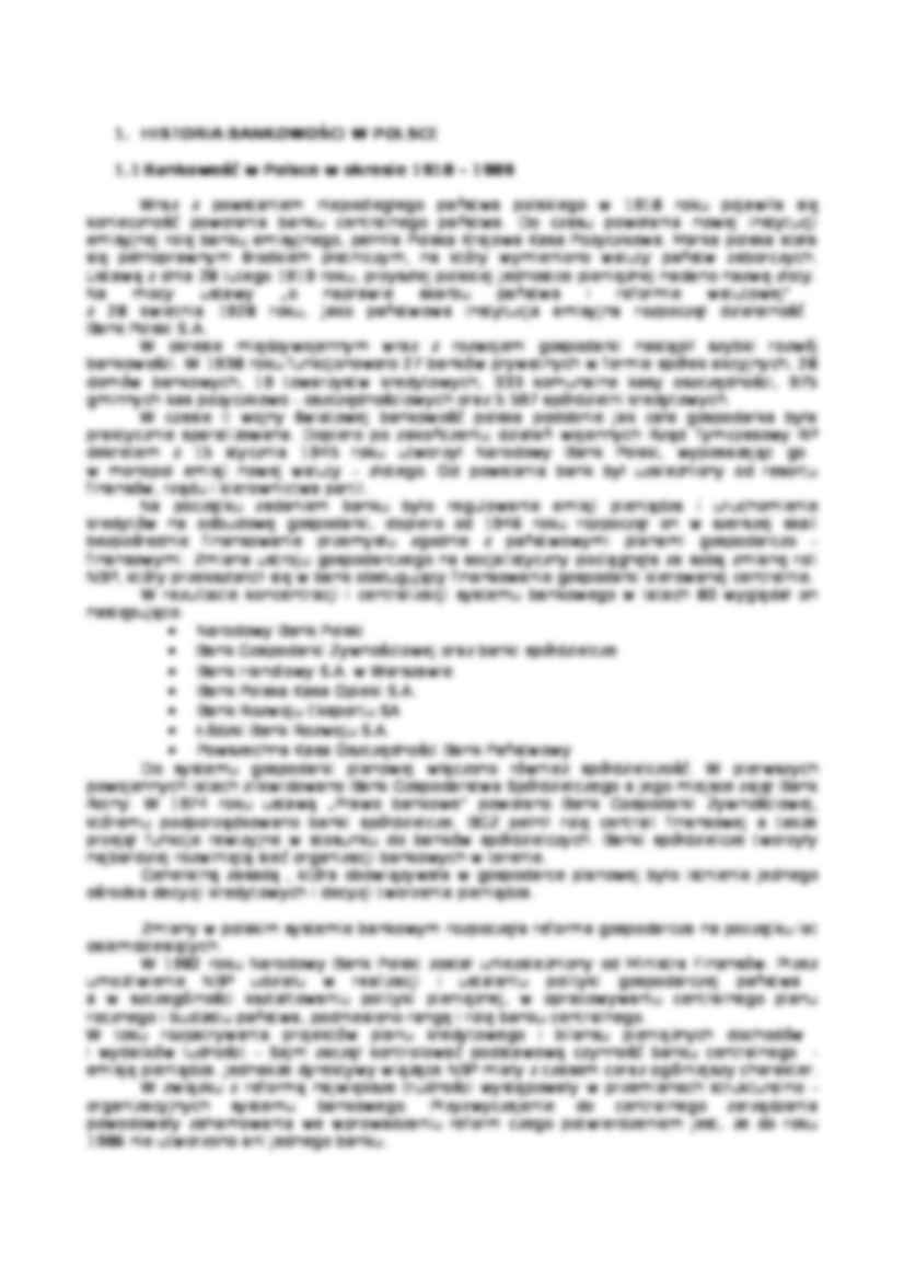 Bank centralny w polskim systemie bankowym - strona 3