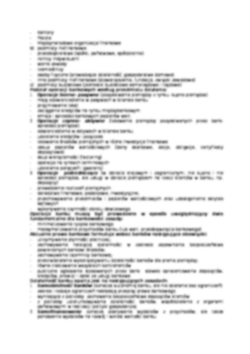 Bankowość - operacje - podstawy  - strona 2