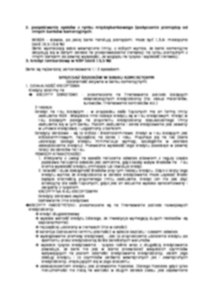 Bankowość w Polsce - NBP i banki komercyjne - strona 3