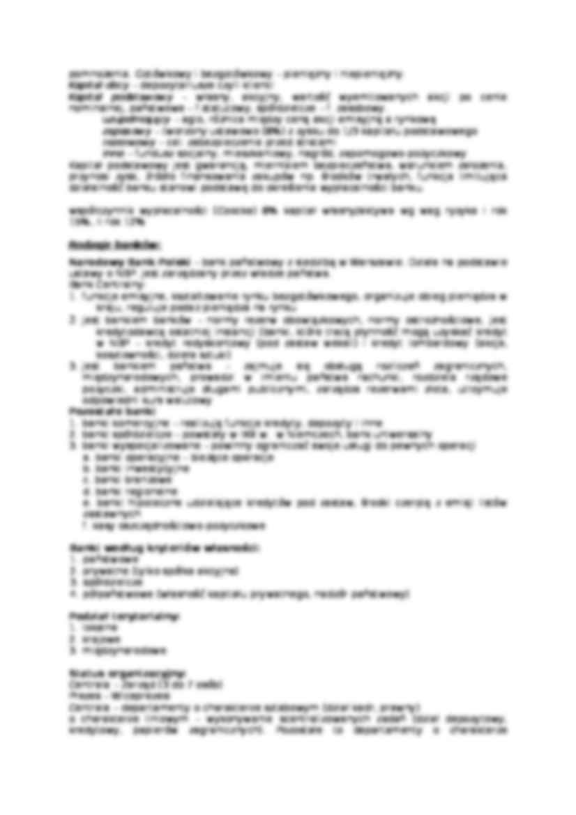 Bankowość - prawo bankowe - strona 2