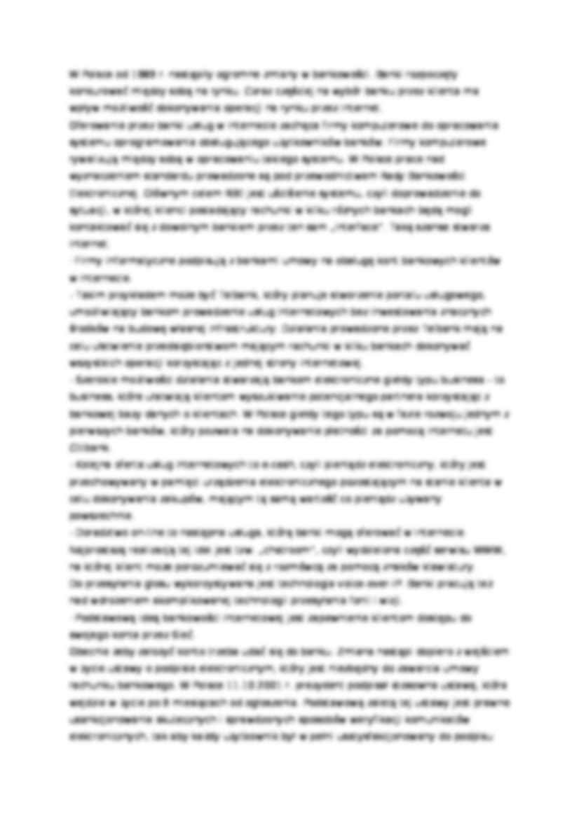 Bankowość internetowa - rozwój bankowości - strona 2