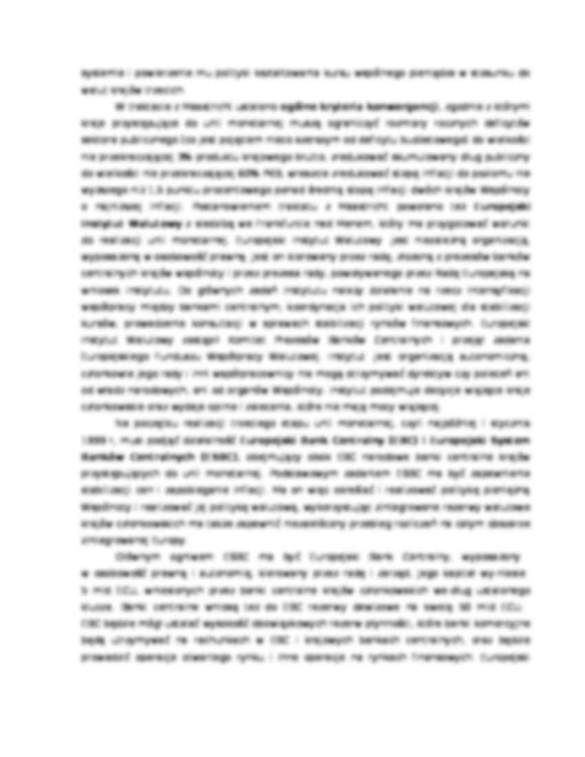 Dostosowanie systemu pieniężnego w Polsce do standardów europejwskich - strona 2