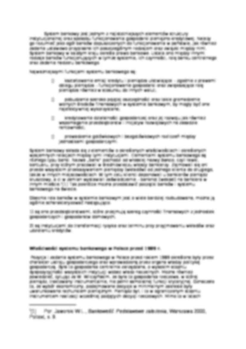 Istota systemu bankowego  - strona 2