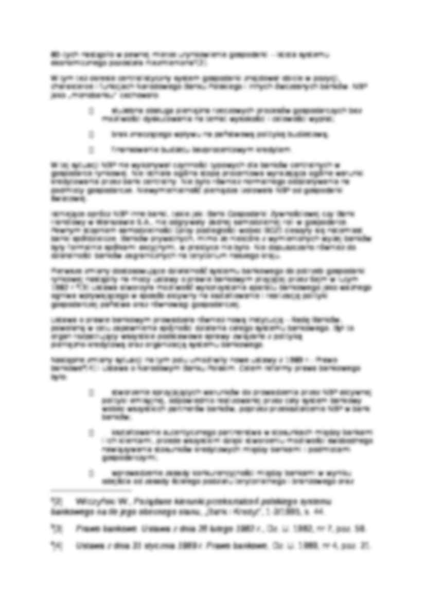 Istota systemu bankowego  - strona 3