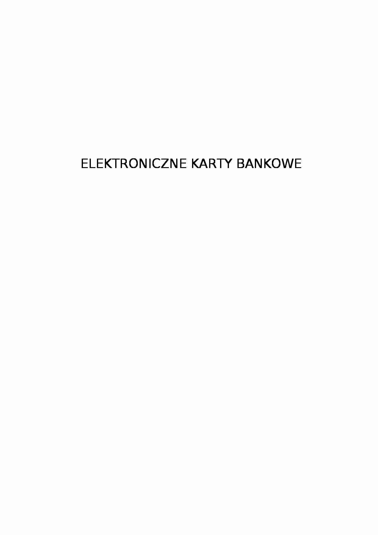 Karty elektroniczne - Karty identyfikacyjne - strona 1