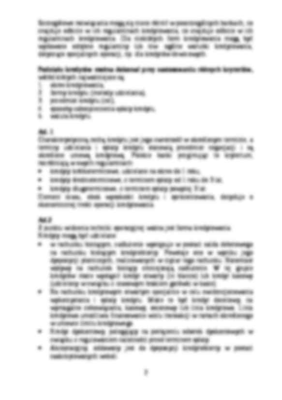 Pojęcie kredytu, klasyfikacja kredytów - Funkcja emisyjna - strona 2