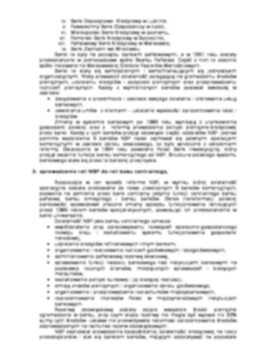 Bankowość - pytania do testu  - strona 3