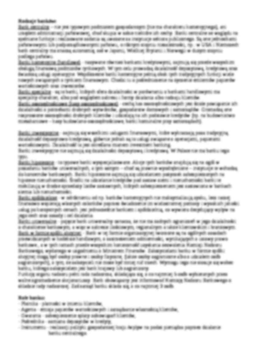 Pieniądz - zagadnienia - strona 3