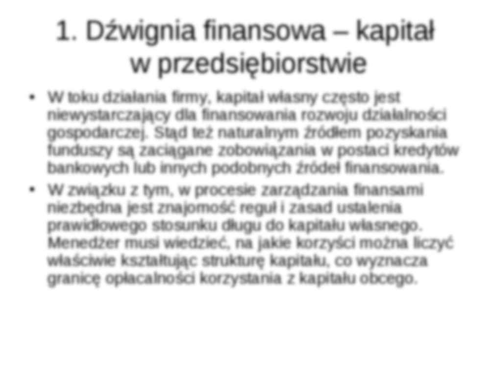 Dźwignia finansowa - strona 3