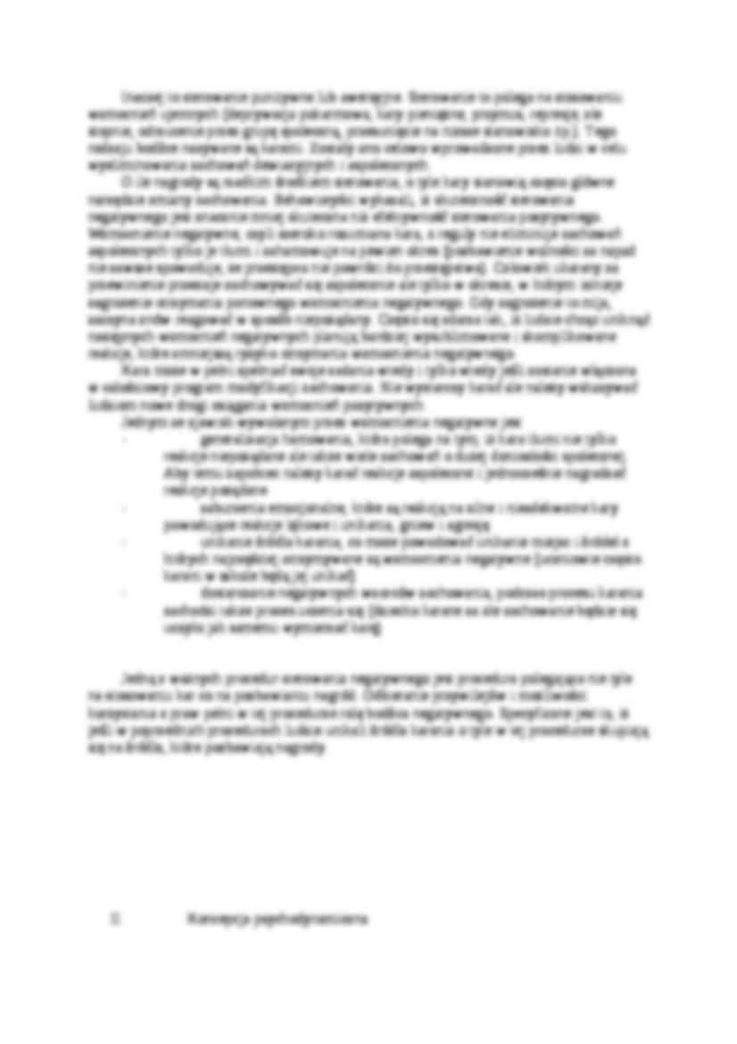 Koncepcje psychologiczne człowieka - strona 3
