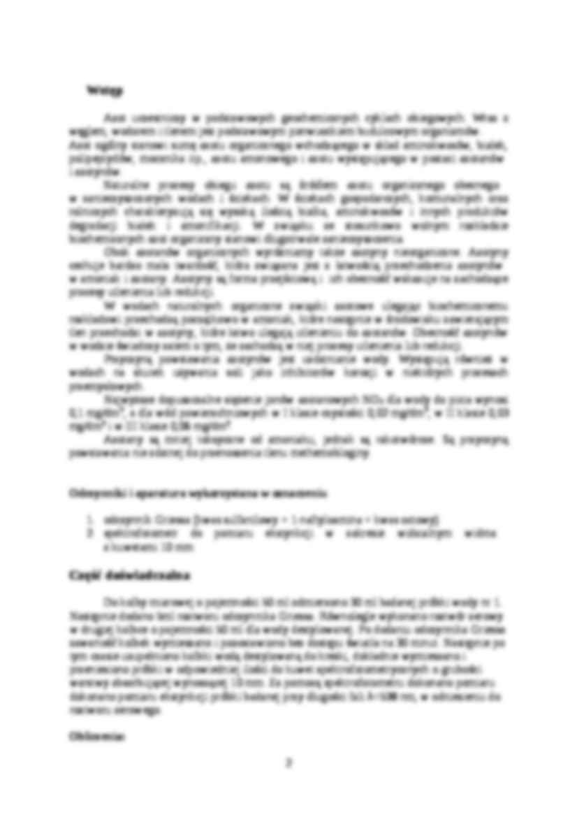 Azotyny w wodzie i ściekach - strona 2