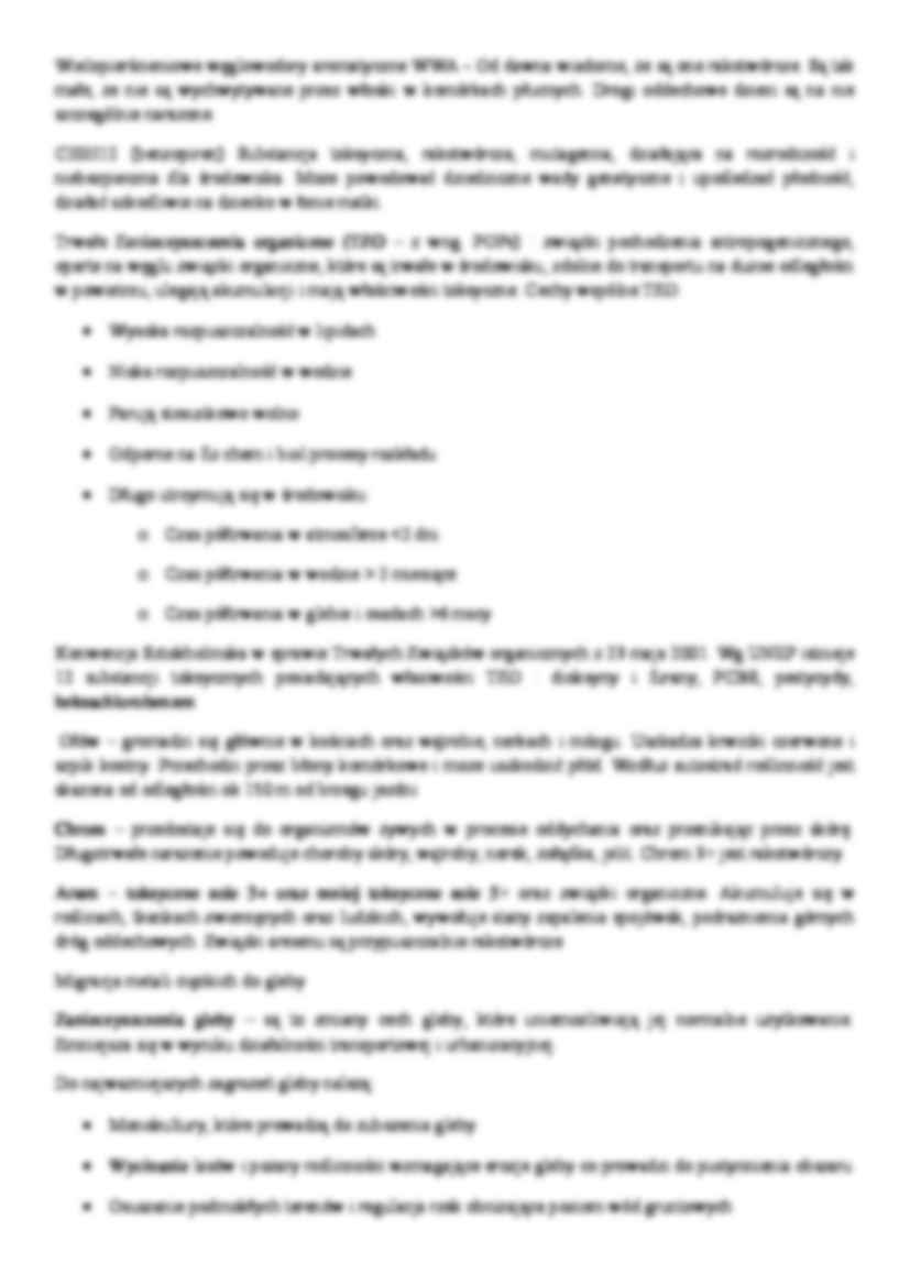 Źródła zanieczyszczeń środowiska - podział - strona 3