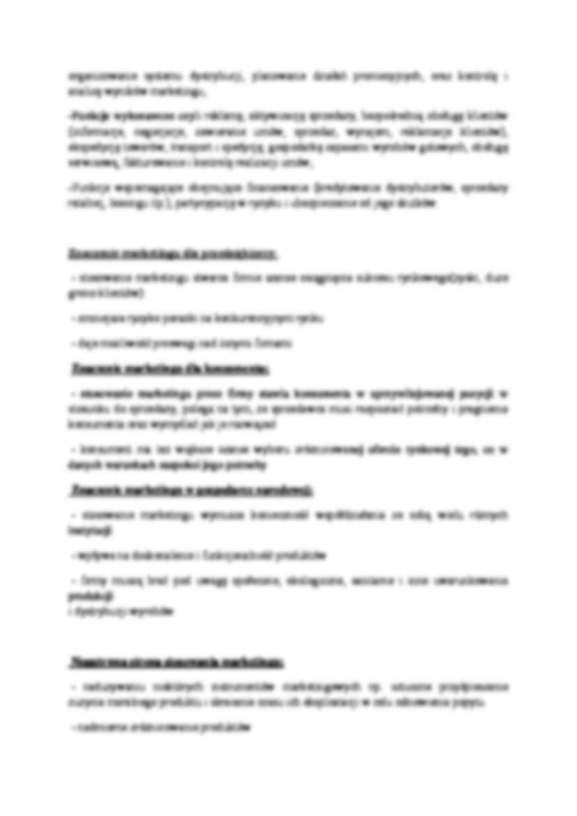 Definicja marketingu - opracowanie - strona 3