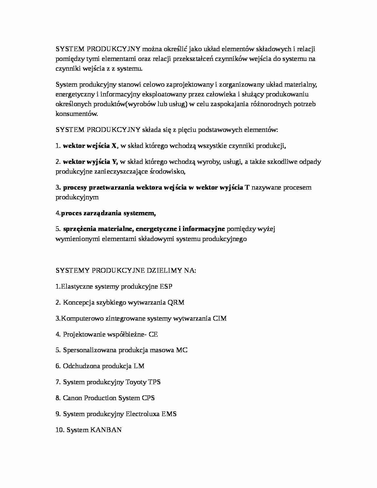 Elastyczne systemy produkcyjne - strona 1