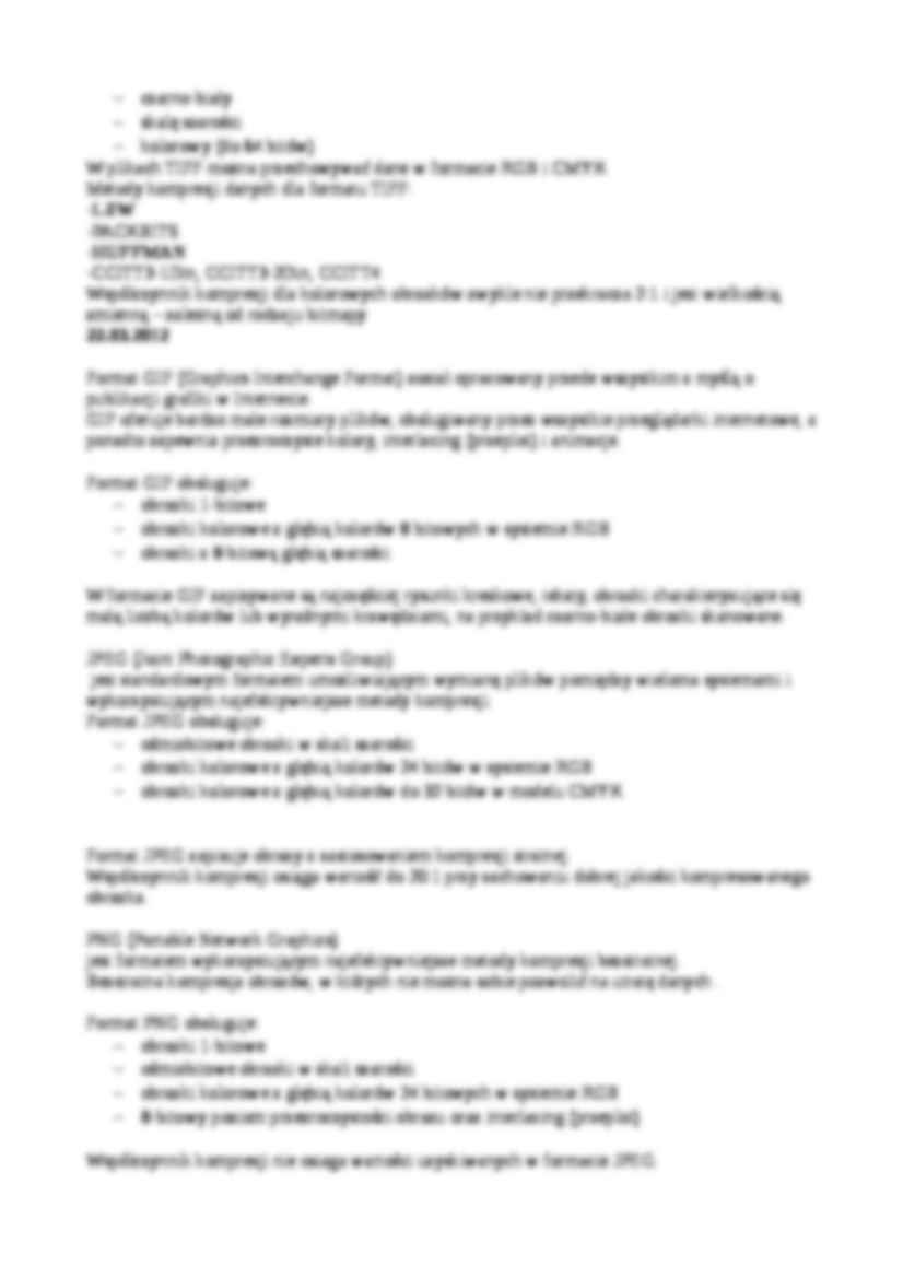 Grafika rastrowa - opracowanie - strona 3