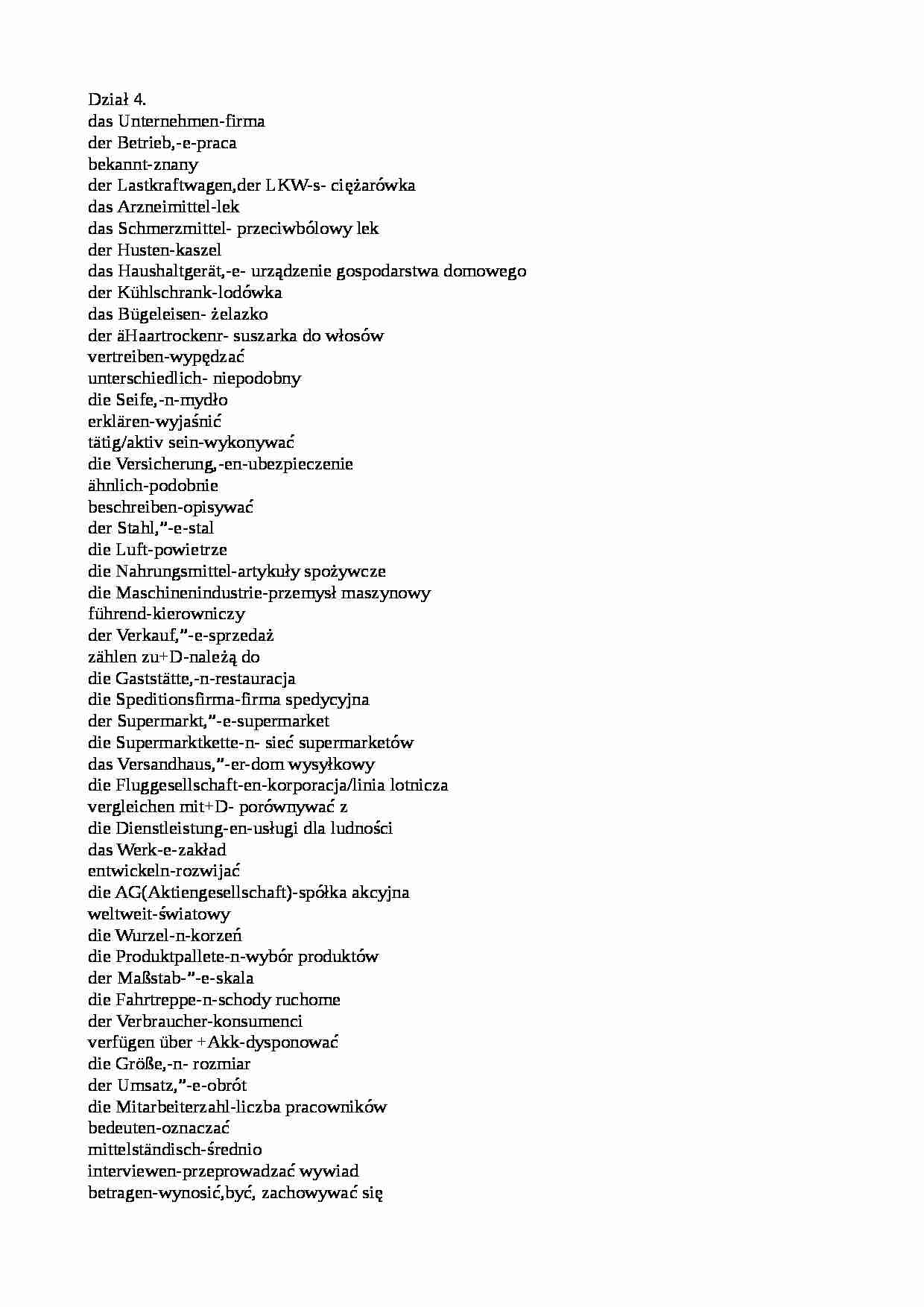 Wykład z działu gospodarka - strona 1
